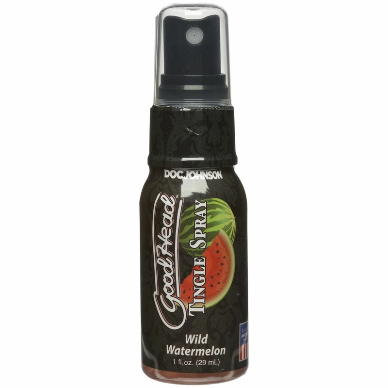 Спрей для минета Doc Johnson GoodHead Tingle Spray – Watermelon (29 мл) со стимулирующим эффектом, фото №2