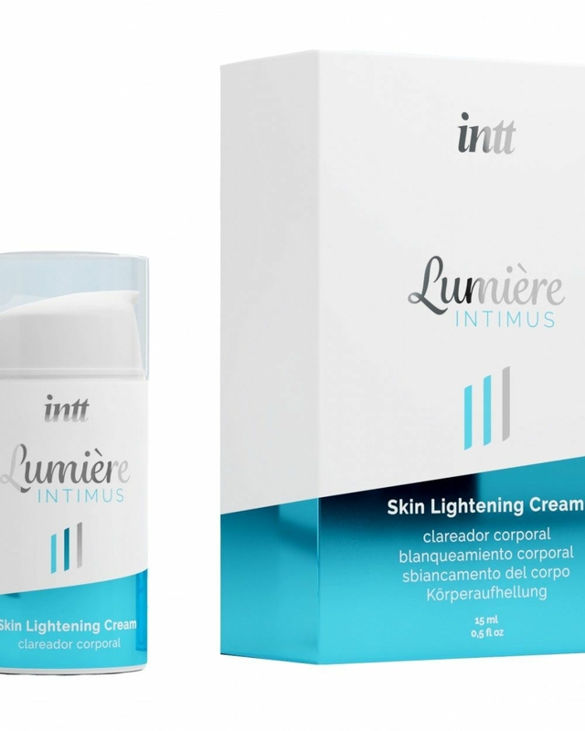 Крем для осветления кожи Intt Lumiere (15 мл) для всего тела и интимных зон, накопительный эффект, фото №3