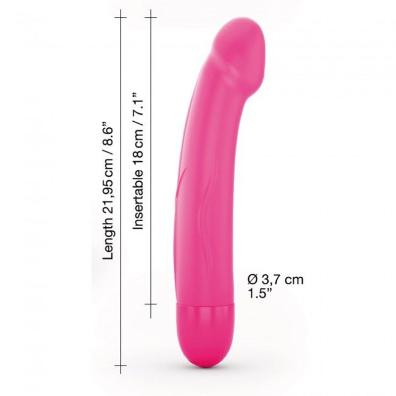 Вибратор Dorcel Real Vibration M Magenta 2.0, диам 3,7см, перезаряжаемый, для точки G, photo number 4