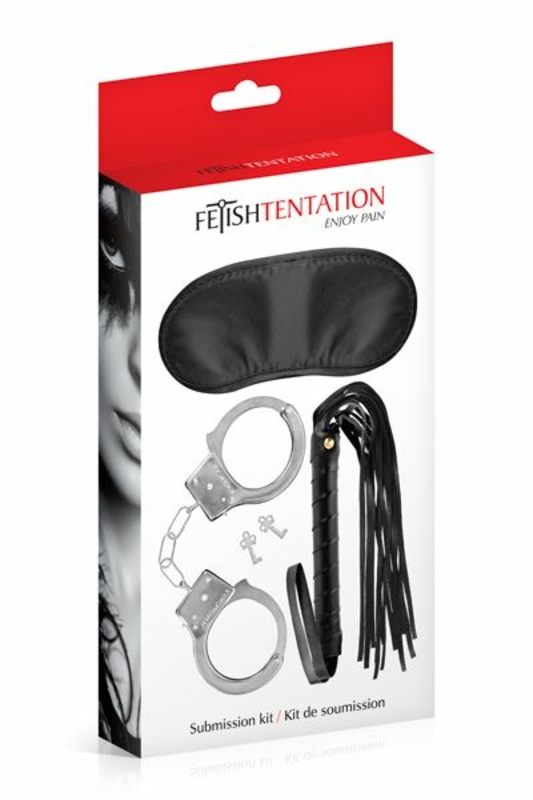 Набор BDSM-аксессуаров Fetish Tentation Submission Kit, numer zdjęcia 3