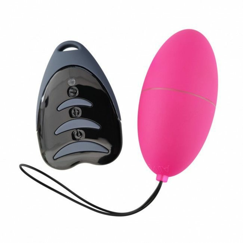 Виброяйцо Alive Magic Egg 3.0 Pink с пультом ДУ, на батарейках, numer zdjęcia 2