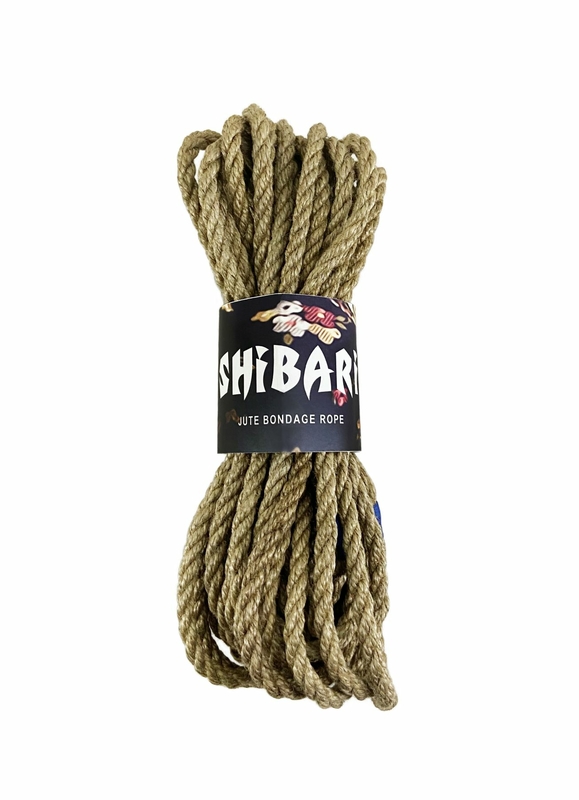 Джутовая веревка для Шибари Feral Feelings Shibari Rope, 8 м серая, фото №2