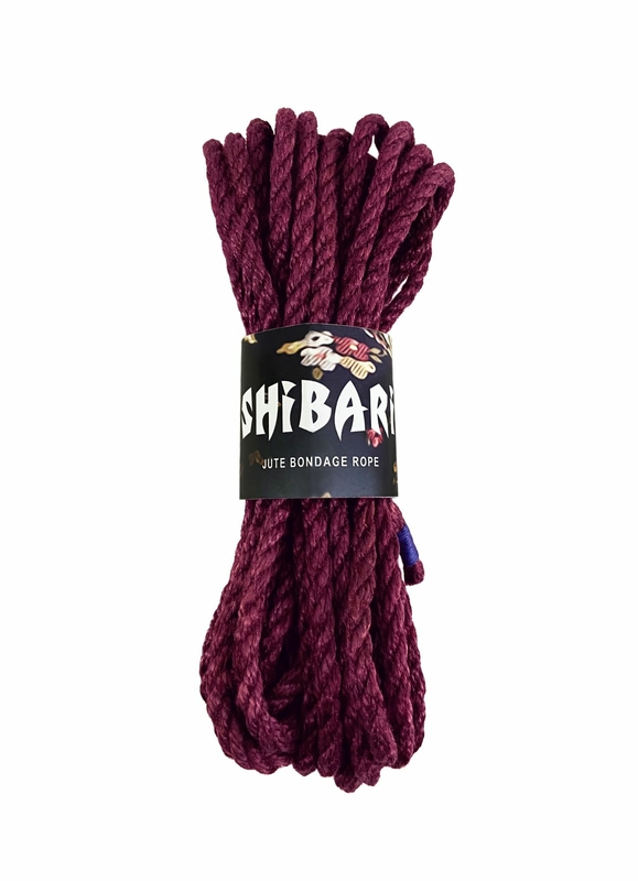 Джутовая веревка для Шибари Feral Feelings Shibari Rope, 8 м фиолетовая, numer zdjęcia 2