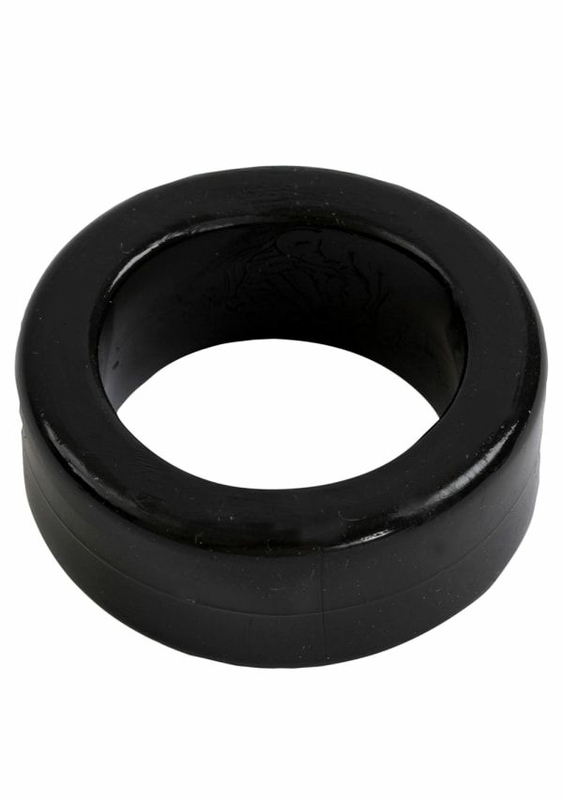 Эрекционное кольцо Doc Johnson Titanmen Tools - Cock Ring - Black, фото №2