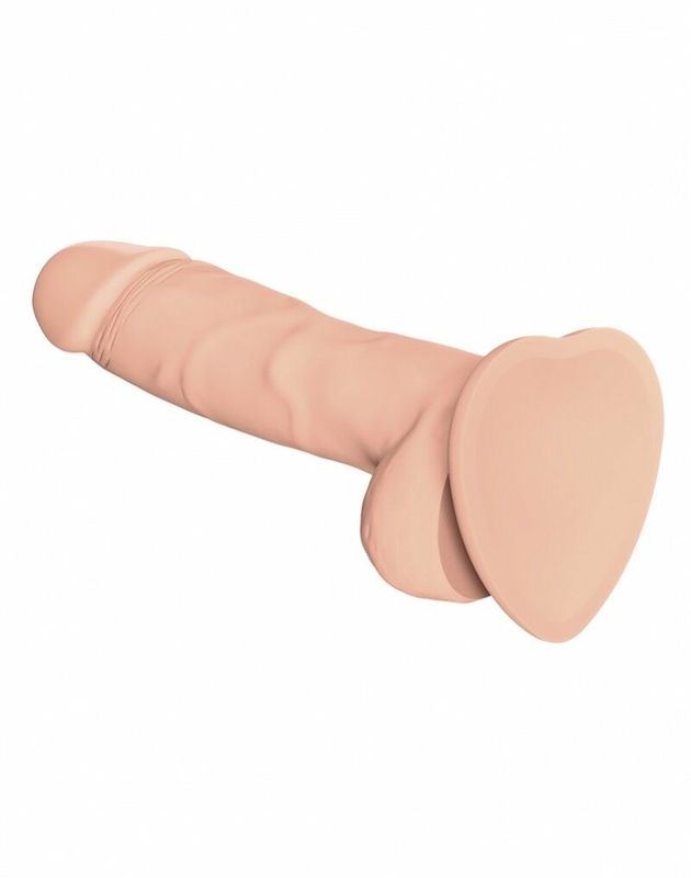 Реалистичный фаллоимитатор Strap-On-Me SOFT REALISTIC DILDO Vanilla - Size M, фото №3