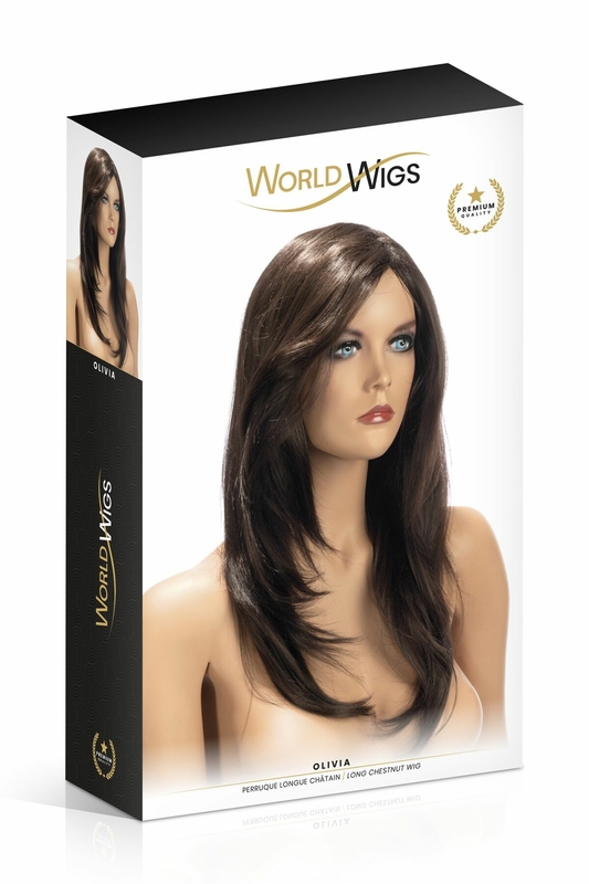 Парик World Wigs OLIVIA LONG CHESTNUT, фото №3
