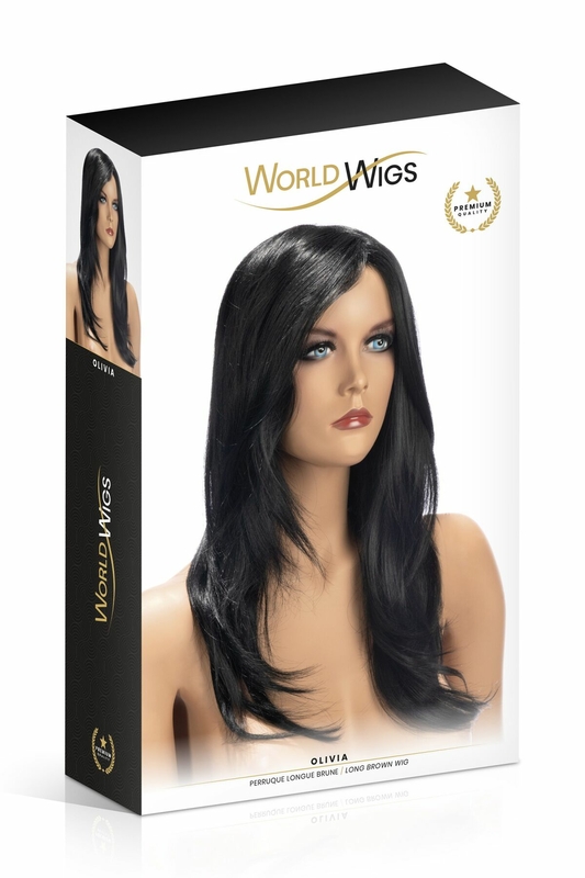Парик World Wigs OLIVIA LONG BROWN, numer zdjęcia 3