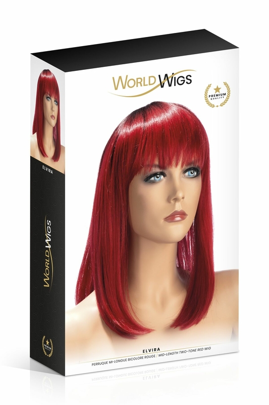 Парик World Wigs ELVIRA MID-LENGTH TWO-TONE RED, photo number 3