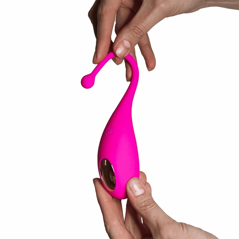 Смарт-виброяйцо Adrien Lastic Palpitation Pink с глубокой вибрацией, фото №7
