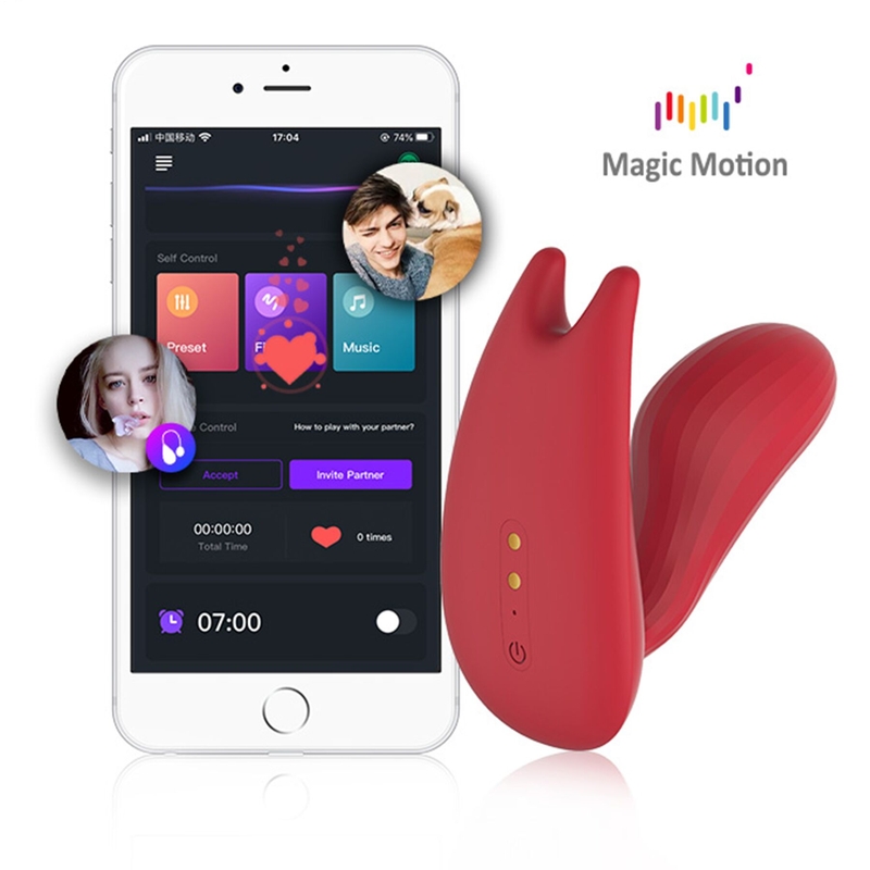 Смарт-вибратор Magic Motion Umi Red, numer zdjęcia 9