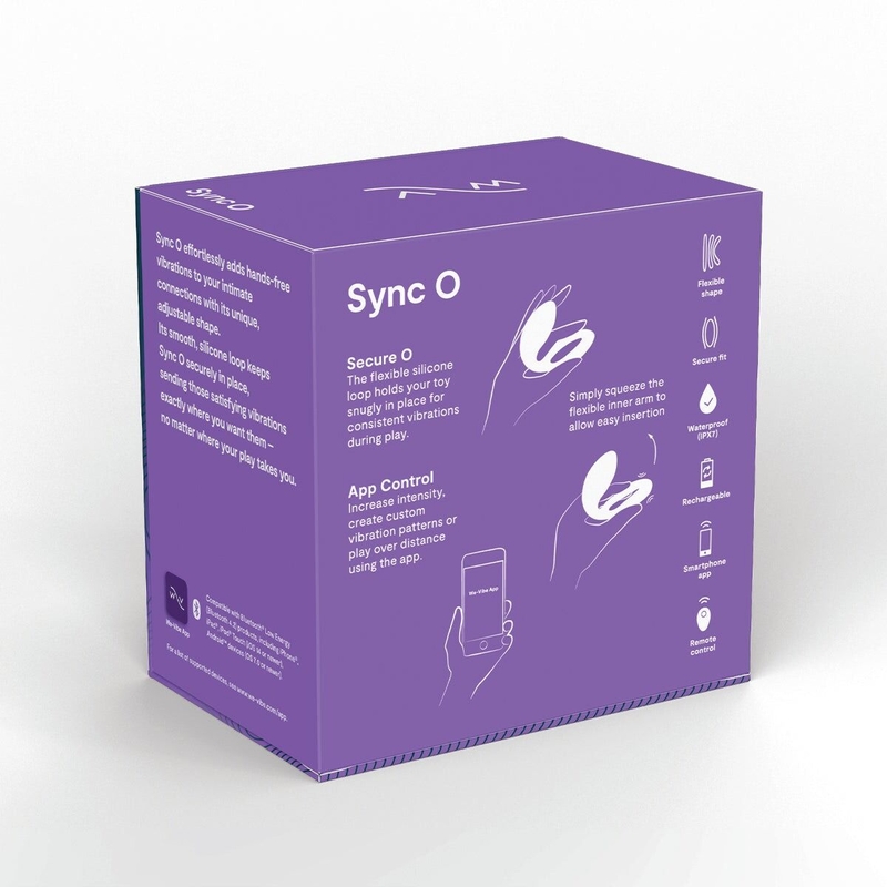 Смарт-вибратор для пар We-Vibe Sync O Light Purple, photo number 12