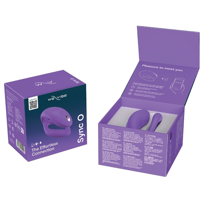 Смарт-вибратор для пар We-Vibe Sync O Light Purple, numer zdjęcia 10