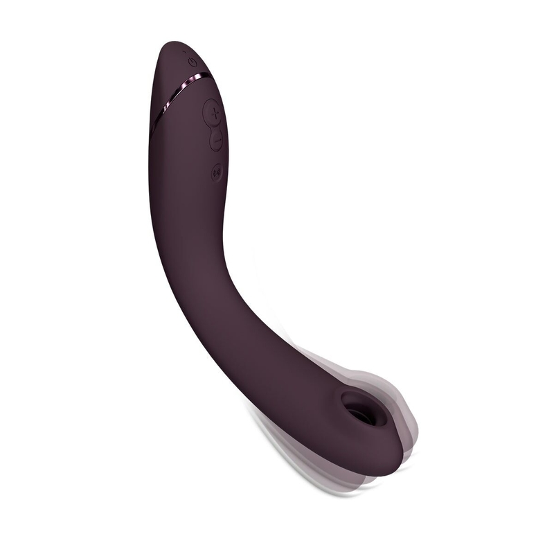 Вибратор для точки G с вакуумной стимуляцией Womanizer OG Aubergine, photo number 6