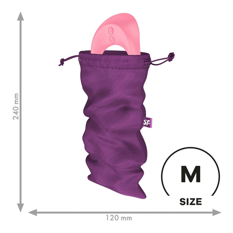 Мешочек для хранения игрушек Satisfyer Treasure Bag M Violet, photo number 2