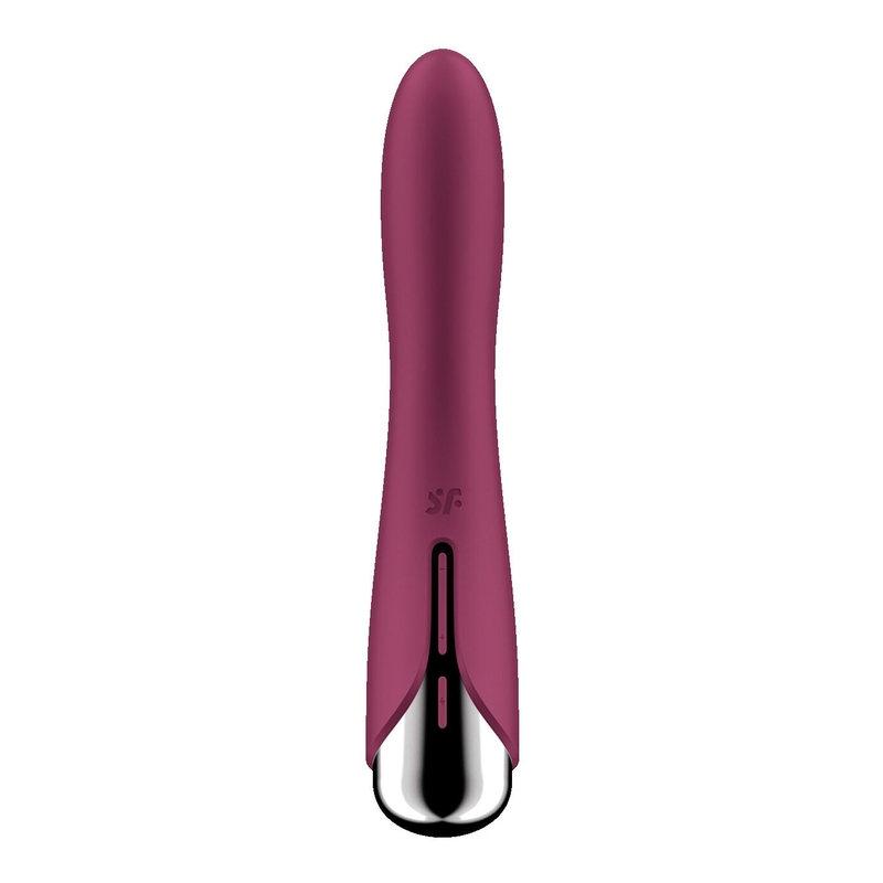 Вибратор точки G с вращением Satisfyer Spinning Vibe 1 Red, 2 мотора, numer zdjęcia 7