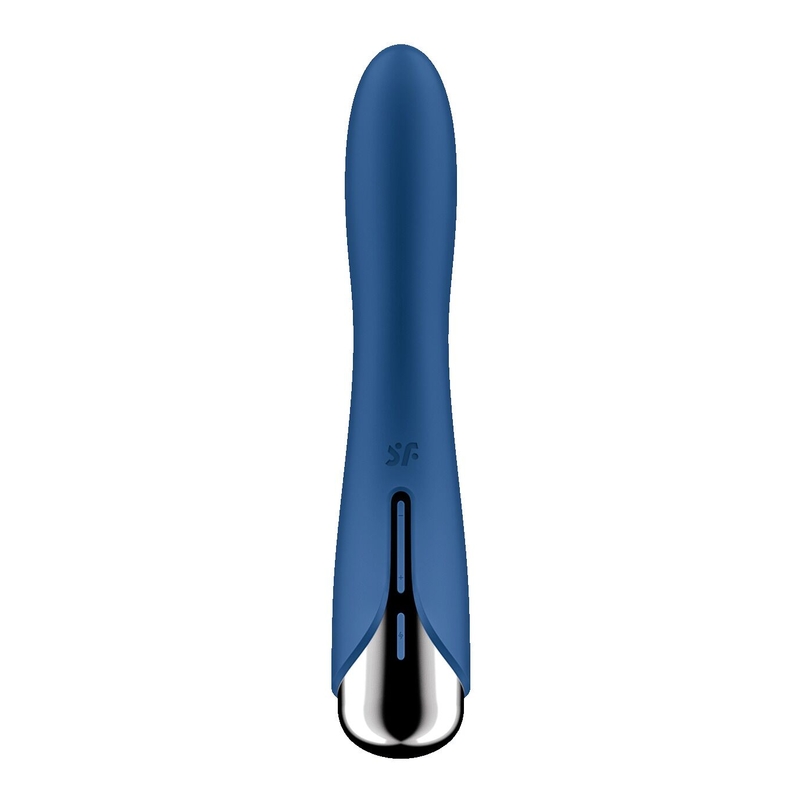 Вибратор точки G с вращением Satisfyer Spinning Vibe 1 Blue, 2 мотора, numer zdjęcia 7