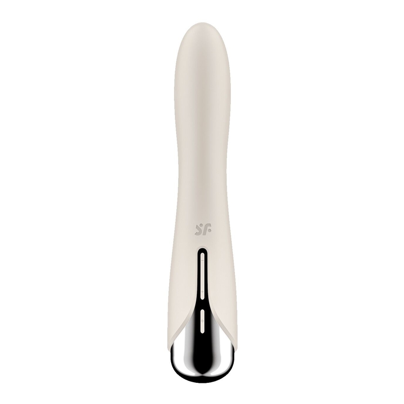 Вибратор точки G с вращением Satisfyer Spinning Vibe 1 Beige, 2 мотора, numer zdjęcia 7