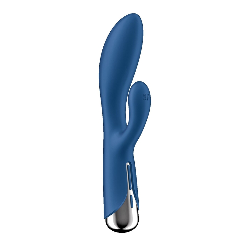 Вибратор-кролик с ротацией Satisfyer Spinning Rabbit 1 Blue, 3 мотора, фото №6