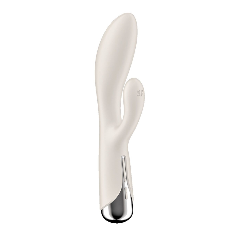 Вибратор-кролик с ротацией Satisfyer Spinning Rabbit 1 Beige, 3 мотора, фото №6