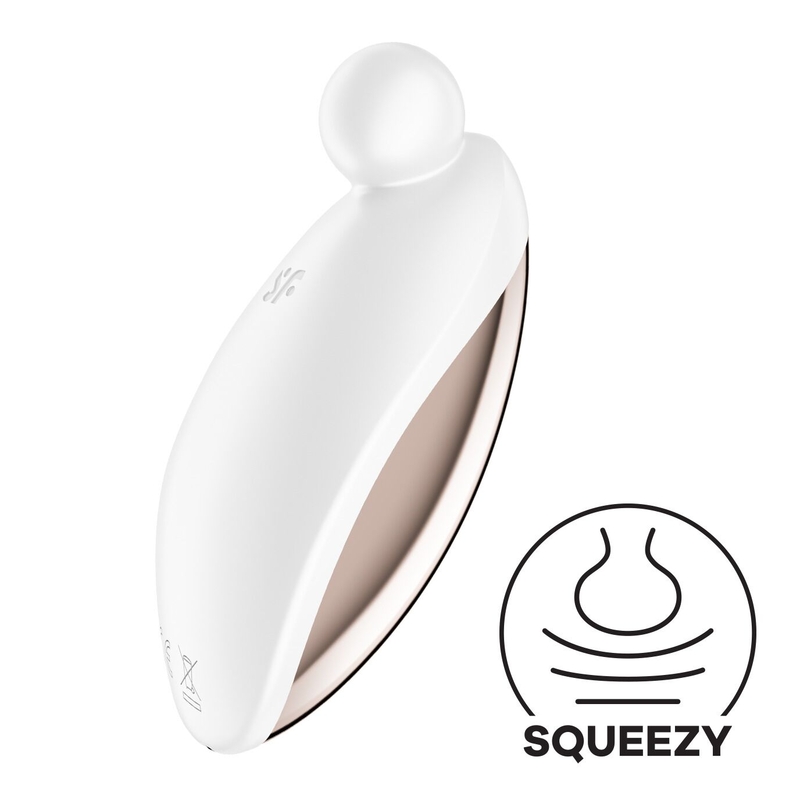 Вибратор для наружной стимуляции Satisfyer Spot On 2 White, очень мощный, гибкий отросток, фото №2