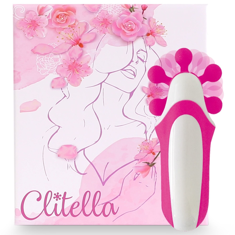 Стимулятор с имитацией оральных ласк FeelzToys - Clitella Oral Clitoral Stimulator Pink, фото №2