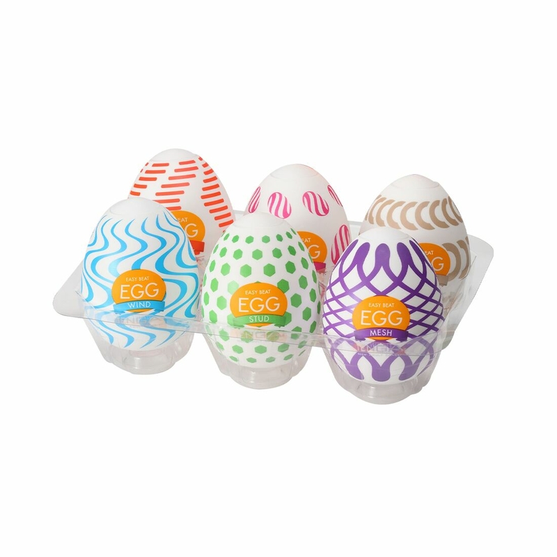 Набор мастурбаторов-яиц Tenga Egg Wonder Pack (6 яиц), фото №2