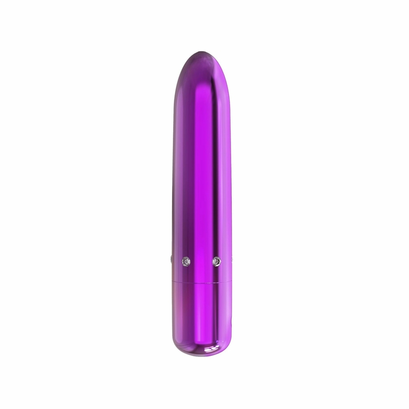 Вибропуля PowerBullet - Pretty Point Rechargeable Bullet Purple, numer zdjęcia 2
