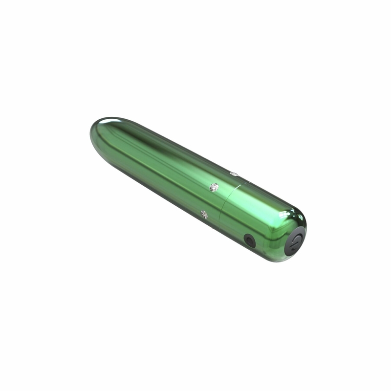 Вибропуля PowerBullet - Pretty Point Rechargeable Bullet Teal, фото №4