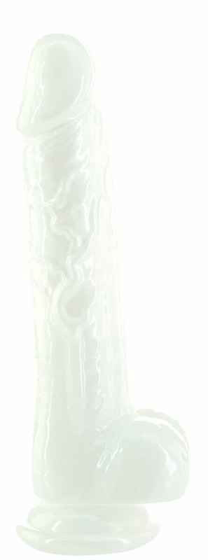 Жемчужный фаллоимитатор на присоске ADDICTION — Pearl by Addiction 7,5″ Dong, вибропуля в подарок, фото №2