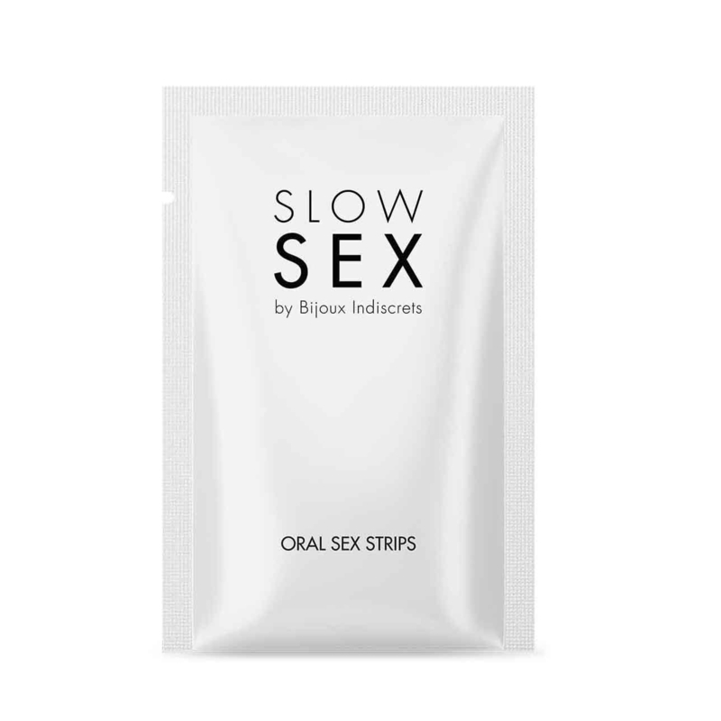 Полоски для орального секса Bijoux Indiscrets Slow Sex Oral sex strips, фото №3