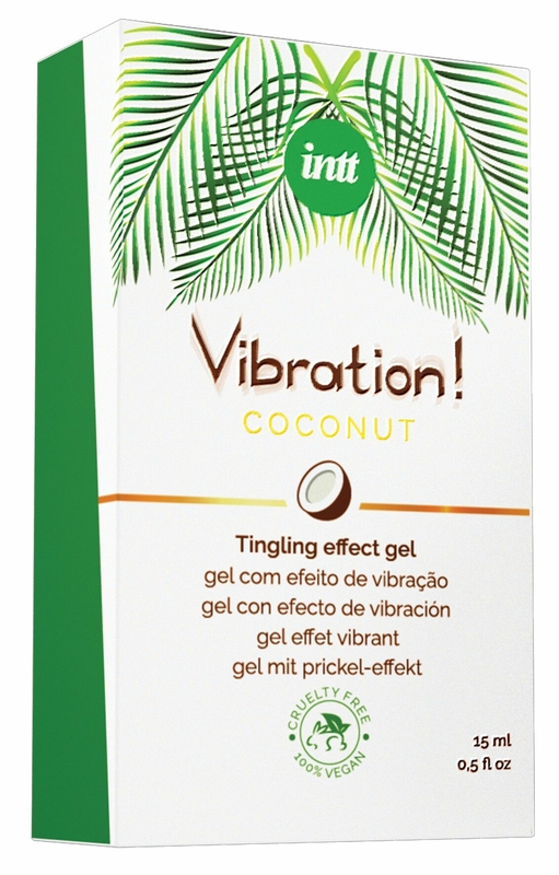 Жидкий вибратор Intt Vibration Coconut Vegan (15 мл), фото №4