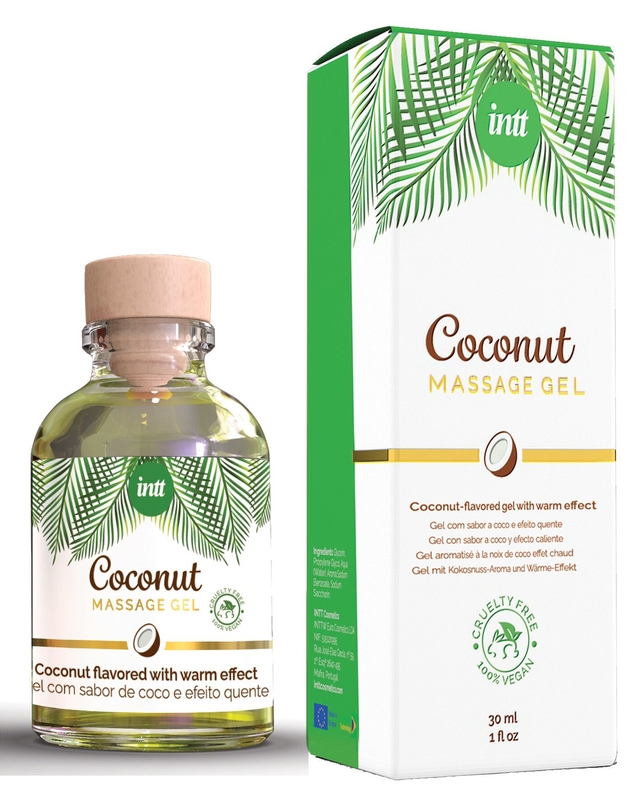 Массажный гель для интимных зон Intt Coconut Vegan (30 мл), numer zdjęcia 2