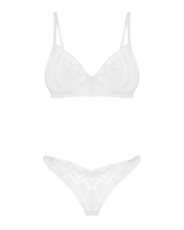 Комплект Obsessive Alissium 2-pcs set XS/S, фото №7