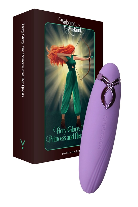 Мини-вибратор FairyGasm PleasureArrow violet, фото №2