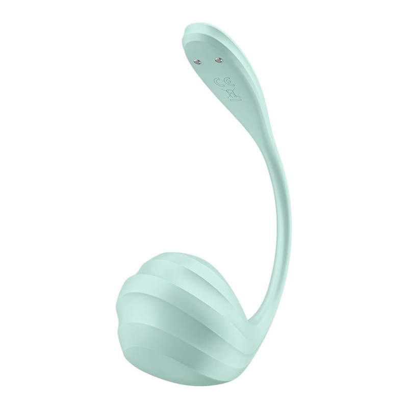 Виброяйцо Satisfyer Smooth Petal Connect App Mint, numer zdjęcia 5