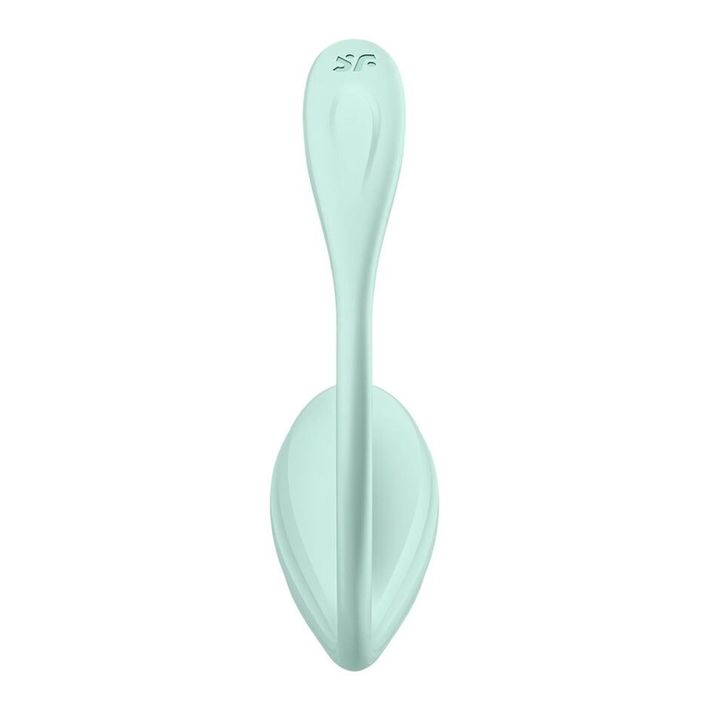 Виброяйцо Satisfyer Smooth Petal Connect App Mint, photo number 6