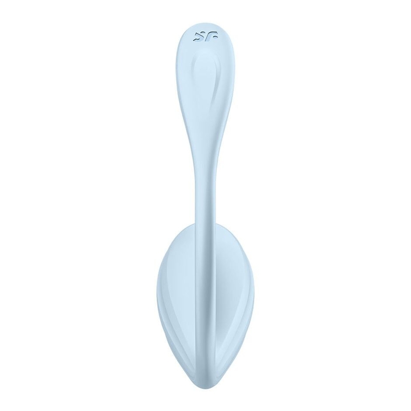 Смарт-виброяйцо Satisfyer Smooth Petal Connect App Light Blue, numer zdjęcia 6