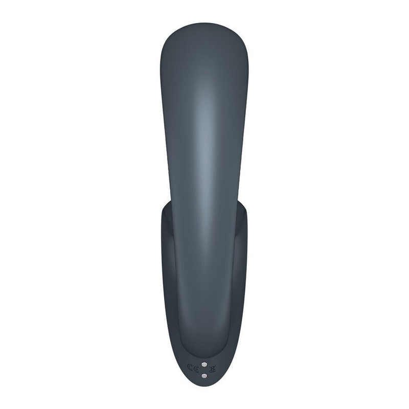 Вагинально-клиторальный вибратор Satisfyer G for Goddess 1 Dark Grey, 2 мотора, фото №7