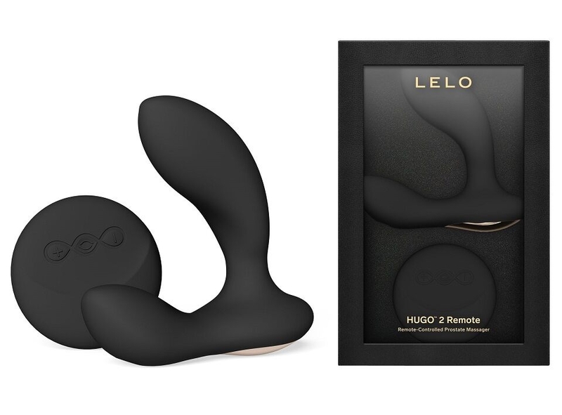 Массажер простаты LELO Hugo 2 Remote Black, фото №3