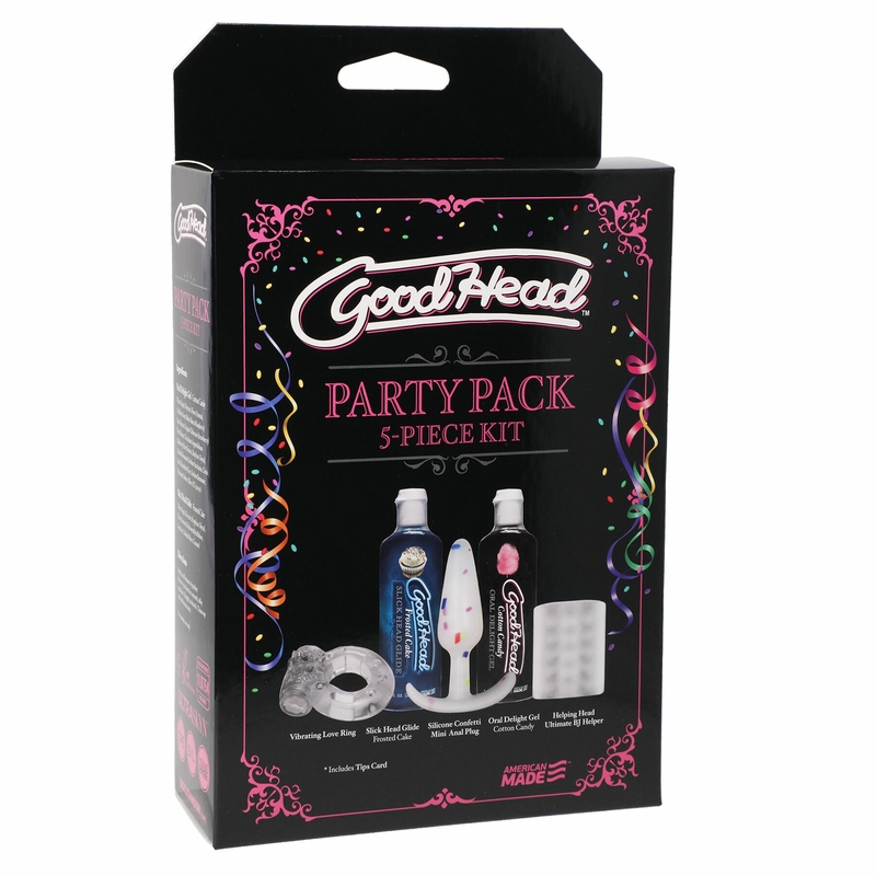 Набор Doc Johnson GoodHead - Party Pack – 5 Piece Kit, numer zdjęcia 3