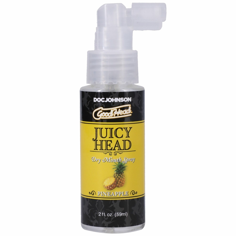 Увлажняющий оральный спрей Doc Johnson GoodHead – Juicy Head Dry Mouth Spray – Pineapple 59мл, фото №2