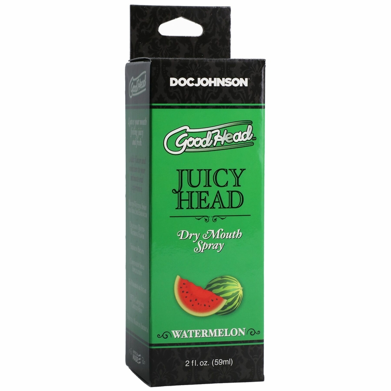 Увлажняющий оральный спрей Doc Johnson GoodHead – Juicy Head Dry Mouth Spray – Watermelon 59мл, фото №3