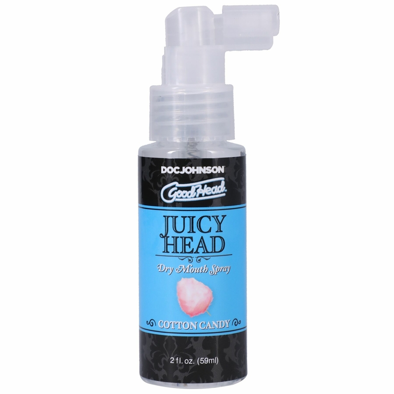 Увлажняющий оральный спрей Doc Johnson GoodHead – Juicy Head Dry Mouth Spray – Cotton Candy 59мл, фото №2
