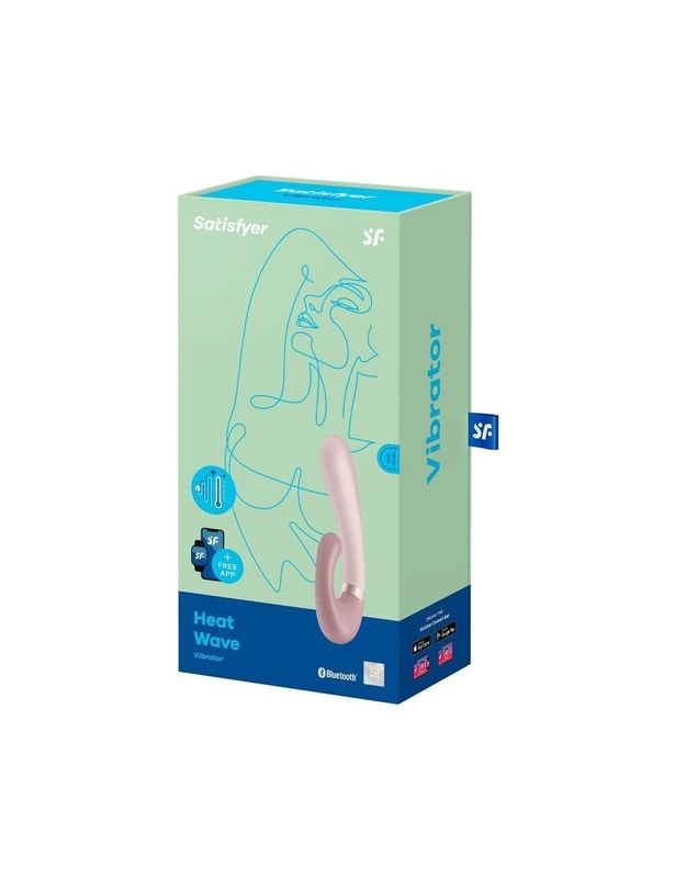 Смарт вибратор-кролик с подогревом Satisfyer Heat Wave Mauve (мятая упаковка!!!), photo number 6