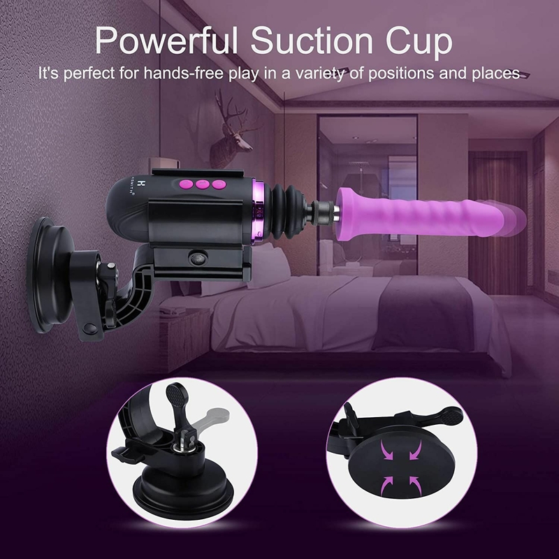 Мини секс-машина Hismith Mini Capsule Sex-Machine with Strong Suction Cup, мощная, перезаряжаемая, photo number 8