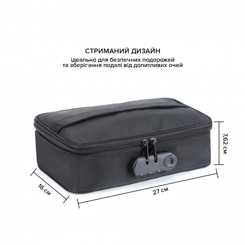 Кейс для игрушек с кодовым замком Dorcel DISCREET BOX, photo number 5