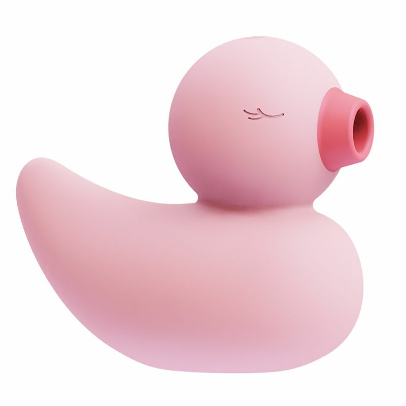 Вакуумный вибратор-уточка CuteVibe Ducky Pink, фото №4