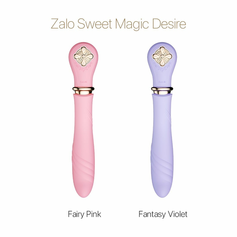 Пульсатор с подогревом Zalo Sweet Magic - Desire Fairy Pink, турбо режим, photo number 9