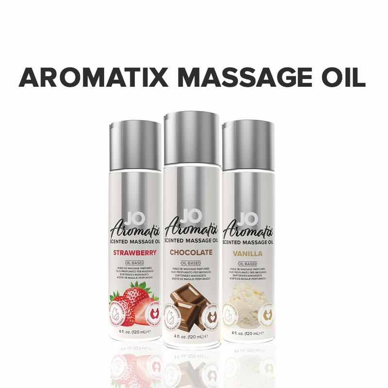 Натуральное массажное масло JO Aromatix Massage Oil Chocolate 120 мл, фото №6