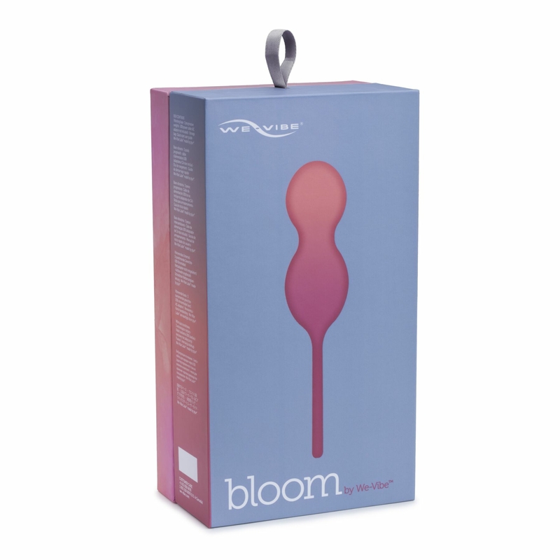 Смарт вагинальные шарики с вибрацией We-Vibe Bloom, диаметр 3,3 см, масса 45, 65, 80 г, фото №12